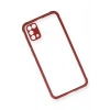 Mey İthalat® Samsung Galaxy M31 Kılıf Miami Şeffaf Silikon - Fuşya