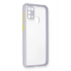 Mey İthalat® Samsung Galaxy M31 Kılıf Miami Şeffaf Silikon - Lila