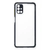 Mey İthalat® Samsung Galaxy M51 Kılıf Miami Şeffaf Silikon - Lacivert