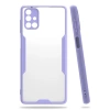 Mey İthalat®  Samsung Galaxy M51 Kılıf Platin Silikon - Lila