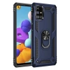 Mey İthalat® Samsung Galaxy M51 Kılıf Sofya Yüzüklü Silikon Kapak - Lacivert