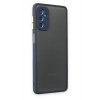 Mey İthalat®  Samsung Galaxy M52 5G Kılıf Montreal Silikon Kapak - Lacivert