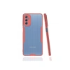 Mey İthalat®  Samsung Galaxy M52 5G Kılıf Platin Silikon - Pembe
