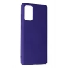 Mey İthalat®  Samsung Galaxy Note 20 Kılıf Nano içi Kadife Silikon - Mor