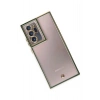 Mey İthalat® Samsung Galaxy Note 20 Ultra Kılıf Liva Lens Silikon - Yeşil