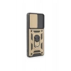 Mey İthalat®  Samsung Galaxy S20 FE Kılıf Pars Lens Yüzüklü Silikon - Gold