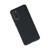 Mey İthalat®  Samsung Galaxy S20 Kılıf Nano içi Kadife Silikon - Lacivert