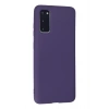 Mey İthalat®  Samsung Galaxy S20 Kılıf Nano içi Kadife Silikon - Mor