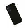 Mey İthalat®  Samsung Galaxy S20 Kılıf Nano içi Kadife Silikon - Siyah