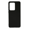 Mey İthalat®  Samsung Galaxy S20 Ultra Kılıf Nano içi Kadife Silikon - Siyah