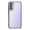 Mey İthalat®  Samsung Galaxy S21 FE Kılıf  Lensli Silikon - Mor