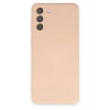Mey İthalat®  Samsung Galaxy S21 Plus Kılıf Nano içi Kadife Silikon - Pudra