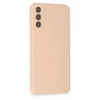 Mey İthalat®  Samsung Galaxy S21 Plus Kılıf Nano içi Kadife Silikon - Pudra