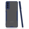 Mey İthalat®  Samsung Galaxy S21 Plus Kılıf Platin Silikon - Lacivert