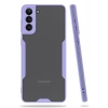 Mey İthalat®  Samsung Galaxy S21 Plus Kılıf Platin Silikon - Lila