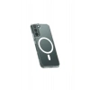 Mey İthalat®  Samsung Galaxy S22 Kılıf Magneticsafe Şeffaf Silikon - Şeffaf