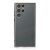 Mey İthalat®  Samsung Galaxy S22 Ultra Kılıf  Lensli Silikon - Gümüş