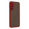 Mey İthalat®  Samsung Galaxy S23 Plus Kılıf Montreal Silikon Kapak - Kırmızı