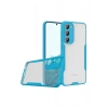 Mey İthalat®  Samsung Galaxy S23 Plus Kılıf Platin Silikon - Mavi