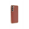 Mey İthalat®  Samsung Galaxy S23 Plus Kılıf Volet Silikon - Kırmızı