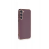 Mey İthalat®  Samsung Galaxy S23 Plus Kılıf Volet Silikon - Mor