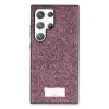 Mey İthalat®  Samsung Galaxy S23 Ultra Bright Simli Kapak - Derin Mor