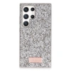 Mey İthalat®  Samsung Galaxy S23 Ultra Bright Simli Kapak - Gümüş
