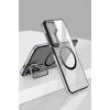 Mey İthalat®  Samsung Galaxy S24 Crystal Magsafe Kapak - Siyah