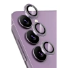 Mey İthalat® Samsung Galaxy S24 FE Raze Metal Kamera Lens - Mor