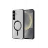Mey İthalat®  Samsung Galaxy S24 Kılıf Kross Magneticsafe Kapak - Siyah