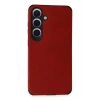 Mey İthalat® Samsung Galaxy S24 Kılıf Loop Deri Silikon - Kırmızı