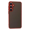 Mey İthalat®  Samsung Galaxy S24 Kılıf Montreal Silikon Kapak - Kırmızı