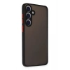 Mey İthalat®  Samsung Galaxy S24 Kılıf Montreal Silikon Kapak - Siyah