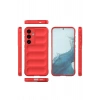 Mey İthalat®  Samsung Galaxy S24 Kılıf Optimum Silikon - Kırmızı
