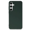 Mey İthalat®  Samsung Galaxy S24 Plus Kılıf First Silikon - Koyu Yeşil
