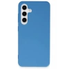 Mey İthalat®  Samsung Galaxy S24 Plus Kılıf First Silikon - Mavi