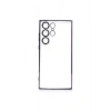 Mey İthalat®  Samsung Galaxy S24 Ultra Kılıf  Lensli Silikon - Siyah