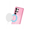 Mey İthalat® Samsung Galaxy S24 Ultra Kılıf Star Magsafe Kapak - Pembe