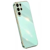 Mey İthalat®  Samsung Galaxy S24 Ultra Kılıf Volet Silikon - Açık Yeşil