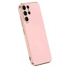 Mey İthalat®  Samsung Galaxy S24 Ultra Kılıf Volet Silikon - Pembe