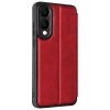 Mey İthalat®  Samsung Galaxy S25 Edge Flip Cover - Kırmızı