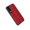 Mey İthalat®  Samsung Galaxy S25 Edge Flip Cover - Kırmızı