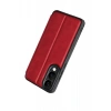 Mey İthalat®  Samsung Galaxy S25 Edge Flip Cover - Kırmızı