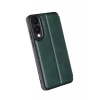 Mey İthalat® Samsung Galaxy S25 Edge Flip Cover - Koyu Yeşil