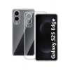 Mey İthalat®  Samsung Galaxy S25 Edge Kılıf Lüx Şeffaf Silikon