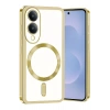 Mey İthalat®  Samsung Galaxy S25 Edge Kross Magneticsafe Kapak - Gold
