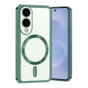 Mey İthalat®  Samsung Galaxy S25 Edge Kross Magneticsafe Kapak - Koyu Yeşil