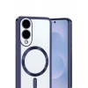 Mey İthalat®  Samsung Galaxy S25 Edge Kross Magneticsafe Kapak - Lacivert
