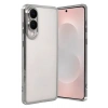 Mey İthalat®  Samsung Galaxy S25 Edge  Lensli Silikon - Gümüş