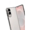 Mey İthalat®  Samsung Galaxy S25 Edge  Lensli Silikon - Gümüş